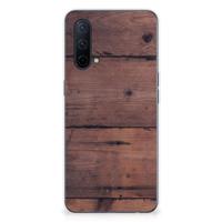OnePlus Nord CE 5G | Bumper Hoesje | Old Wood - thumbnail