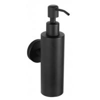 Best Design Zeepdispenser Fiora 200ml Wand Mat Zwart - thumbnail