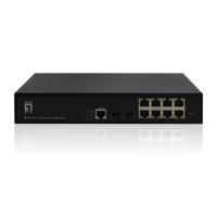LevelOne GEL-1061 Managed network switch L2 Gigabit Ethernet (10/100/1000) 19U Zwart - thumbnail