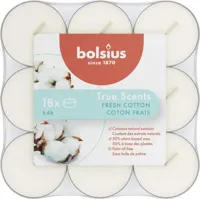 Bolsius True Scents Fris Katoen Geurtheelichten - thumbnail