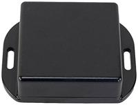 Hammond Electronics 1551WTFLBK Universele behuizing 60 x 60 x 22 ABS Zwart 1 stuk(s) - thumbnail