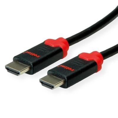 ROLINE 10K HDMI Ultra High Speed Kabel, M/M, zwart, 1 m
