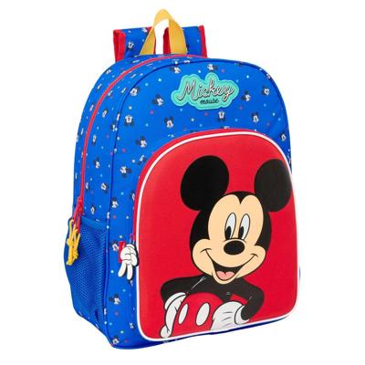Schoolrugzak Mickey Mouse Clubhouse Good day Blauw 33 x 42 x 14 cm Schoolrugzak Mickey Mouse Clubhouse Good day Blauw 33 x 42 x 14 cm