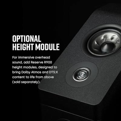 Polk: R600 Vloerstaande speaker - 1 stuk - Zwart Polk: R600 Vloerstaande speaker - 1 stuk - Zwart