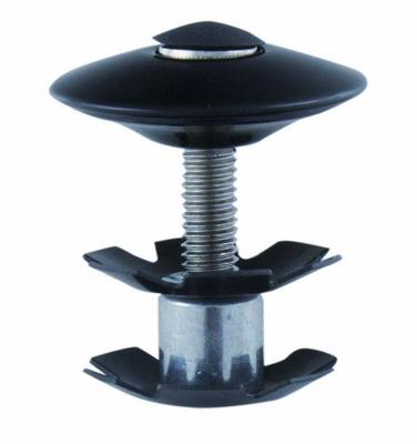 M-Wave Balhoofdplug 1-1/8" - zwart