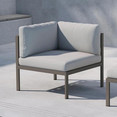 Nohr Loungeset 'Lasheka' Hoekmodule, kleur Beige/Bruin Nohr Loungeset 'Lasheka' Hoekmodule, kleur Beige/Bruin