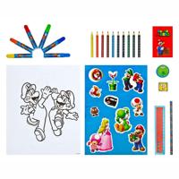 Kids Licensing Super mario stationery set tower, 35dlg. - thumbnail