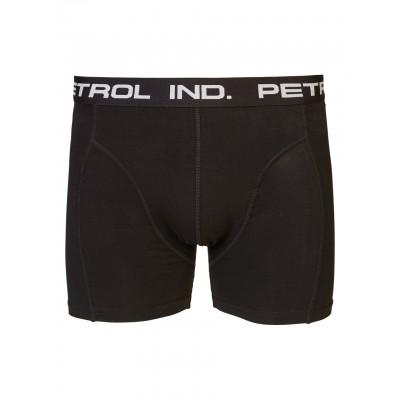 Petrol Underwear Boxershort Zwart (two pack)