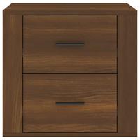 Nachtkastje 50x39x47 cm bruineikenkleurig - thumbnail