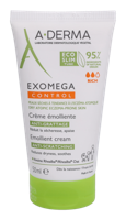 A-Derma Exomega Control Emollient Cream Body Lotion 50 ml - thumbnail