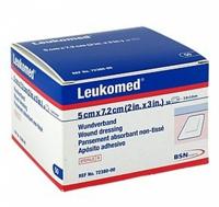 Leukomed Verband Steriel 7,2cmx 5cm 50 7238000 - thumbnail