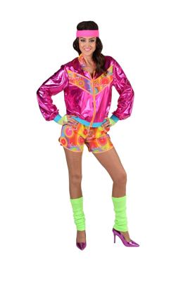 Disco Freak Outfit Dames Pink Premium