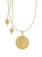 Proud MaMa Zwangerschapsketting Babybel Sofie gold baby feet - thumbnail