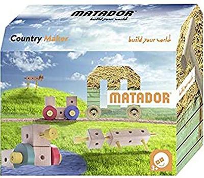 Matador Maker Country Constructieset Hout, 38dlg.
