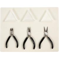 Creativ Company Gereedschapsset voor sieraden, l: 10+11+12 cm, 1 set - thumbnail