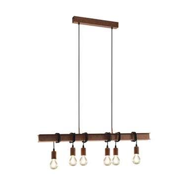 Eglo HanglampTownshend 4 Roest - 49859