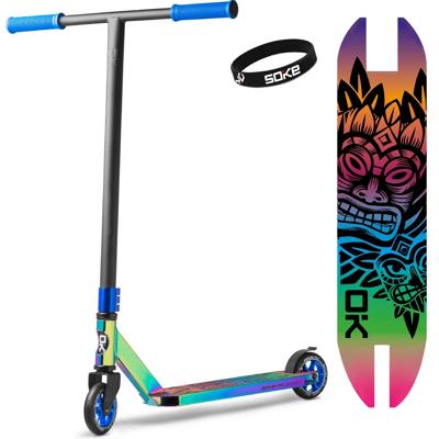 Viking Choice  Stuntstep met Regenboog kleuren - Aluminium - Buitenspeelgoed