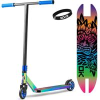 Viking Choice  Stuntstep met Regenboog kleuren - Aluminium - Buitenspeelgoed - thumbnail
