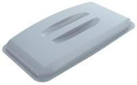 Durable Deksel | PP grijs B555xD285 mm | geschikt voor recyclingcontainer 60 l | met greep | 1 stuk - 1800497050 1800497050 - thumbnail