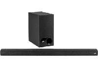 Polk Signa S3 Soundbar voor TV met Draadloze Subwoofer & Ingebouwde Chromecast, Werkt met Google Assistant, Dolby Digital 5.1 voor Surround Sound, Muziek Streamen via Bluetooth, 4K & HD Compatible, Zwart - thumbnail