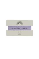 Zusss elastisch armbandje zonnetje lila - thumbnail