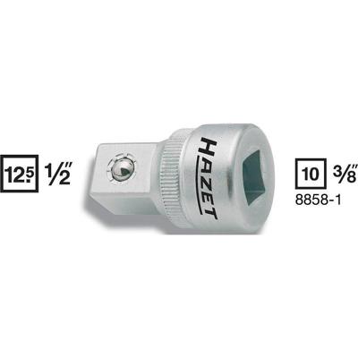 Hazet 8858-1 Dopsleuteladapter 3/8 inch Aandrijving 3/8 (10 mm) 36 mm 1 stuk(s)