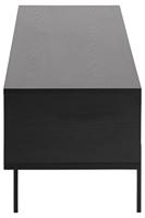 Bendt TV-meubel 'Mick' 140cm, kleur Zwart - thumbnail