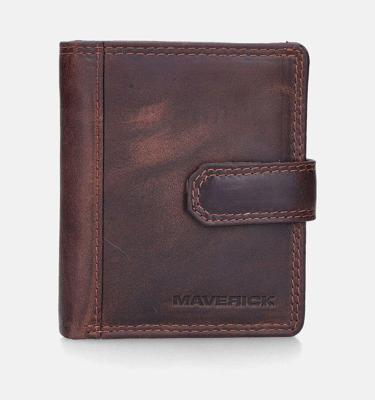 Kaarthouder Maverick The Original compact RFID leer bruin