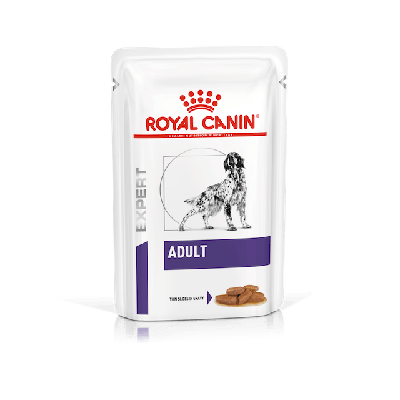 Royal Canin Expert Adult natvoer hond (in saus) 4 dozen (48 x 100 g) Royal Canin Expert Adult natvoer hond (in saus) 4 dozen (48 x 100 g)