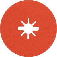 Bosch Accessories 2608621826 Fiberschijf Diameter 125 mm Boordiameter 22.23 mm 25 stuk(s) - thumbnail