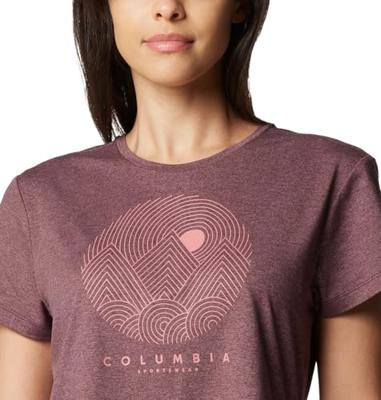 Columbia Sloan Ridge™ Graphic SS T-Shirt Dames Moonvista M Columbia Sloan Ridge™ Graphic SS T-Shirt Dames Moonvista M