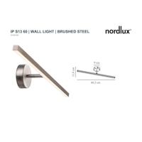 Nordlux SpiegellampIp metaal 7,2W - 2410421032 - thumbnail