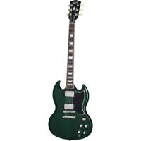 Gibson Original Collection SG Standard &apos;61 Stop Bar Translucent Teal elektrische gitaar met koffer - thumbnail