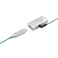 LogiLink CU0101 USB-kabel USB 3.2 Gen1 (USB 3.0 / USB 3.1 Gen1) USB-A stekker, USB-A stekker 10.00 m Blauw Actief met signaalversterking - thumbnail