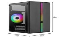 Zaak Aerocool PGS Evo Mini-G-BK-v1 - thumbnail