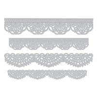 Sizzix • tim holtz thinlits die set crochet 4pcs - thumbnail