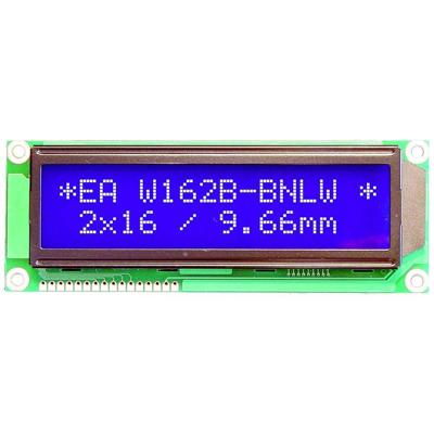 DISPLAY VISIONS 7-segments-display Blauw-wit 9.66 mm 3.3 V, 5 V Aantal cijfers: 2 EAW162B-BNLW DISPLAY VISIONS 7-segments-display Blauw-wit 9.66 mm 3.3 V, 5 V Aantal cijfers: 2 EAW162B-BNLW