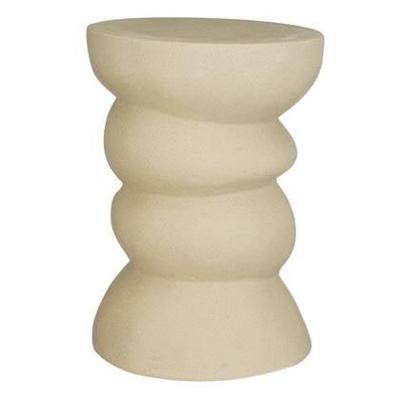 Mica Decorations Screw Bijzettafel - L29 x B29 x H41 cm - Beige