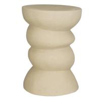 Mica Decorations Screw Bijzettafel - L29 x B29 x H41 cm - Beige - thumbnail