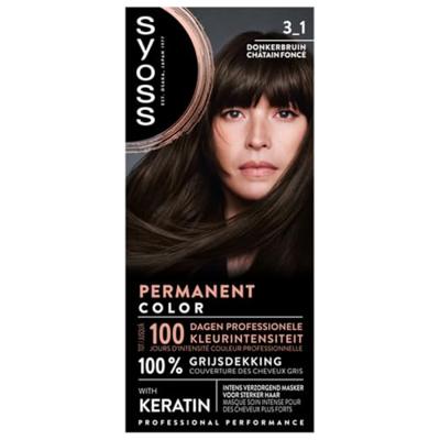 Syoss Color 3-1 Donkerbruin
