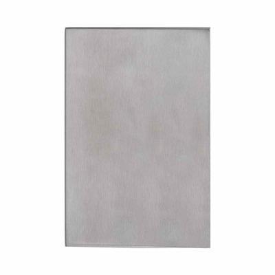 Tegenk tbv glasdeurslot Office Rechth. L RVS mat