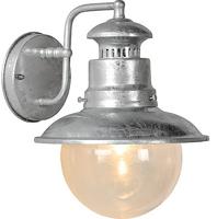 Lucide FIGO - Wandlamp Binnen/Buiten - Ø 21,5 cm - 1xE27 - IP44 - Zink - thumbnail