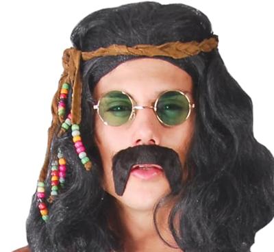Hippie Flower Power Kostuum Man