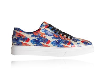 Shiny Wave Sneakers Lureaux - Handgemaakte Nette Schoenen Voor Heren Shiny Wave Sneakers Lureaux - Handgemaakte Nette Schoenen Voor Heren