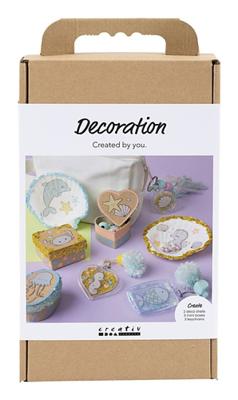 Creativ Company Mini hobbyset - schelpen en sleutelhangers Creativ Company Mini hobbyset - schelpen en sleutelhangers