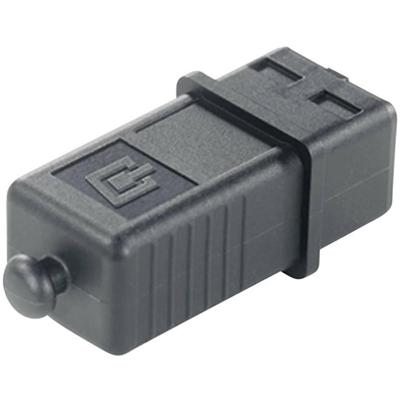 Telegärtner 100022770 Stofkap voor stekkers variant 4 Zwart 1 stuk(s)