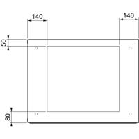 Schneider Electric NSYSMEC86 Kabeldoorvoering Staal 1 stuk(s) - thumbnail