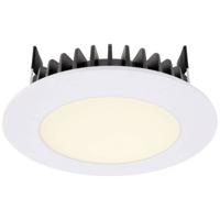 Deko Light 565229 LED Panel Round III 6 LED-inbouwlamp Energielabel: G (A - G) LED vast ingebouwd 6.30 W Verkeerswit (RAL 9016) - thumbnail