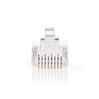Nedis RJ45-Connector | Male | Solid UTP CAT6 | 10 Stuks | 1 stuks - CCGB89304TP CCGB89304TP - thumbnail