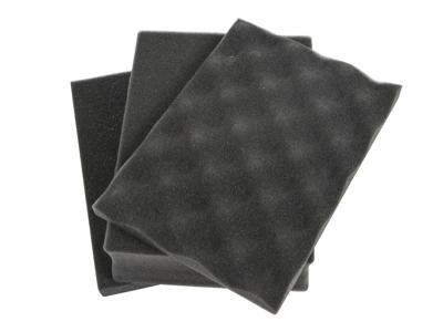 Monoprice Weerbestendig/schokbestendig hard hoesje - zwart IP67 niveau stof- en waterbescherming tot 1 meter diepte met aanpasbaar schuim, 8 x 7 x 6 inch, 2,9 liter (112679)